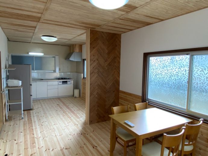 相生市のお試し住宅(戸建てタイプ)のリビング