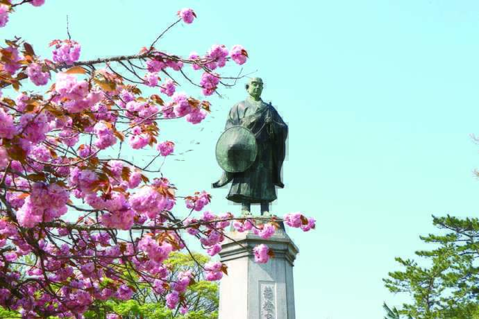 吉崎御坊跡の風景