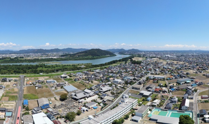 扶桑町の市街地