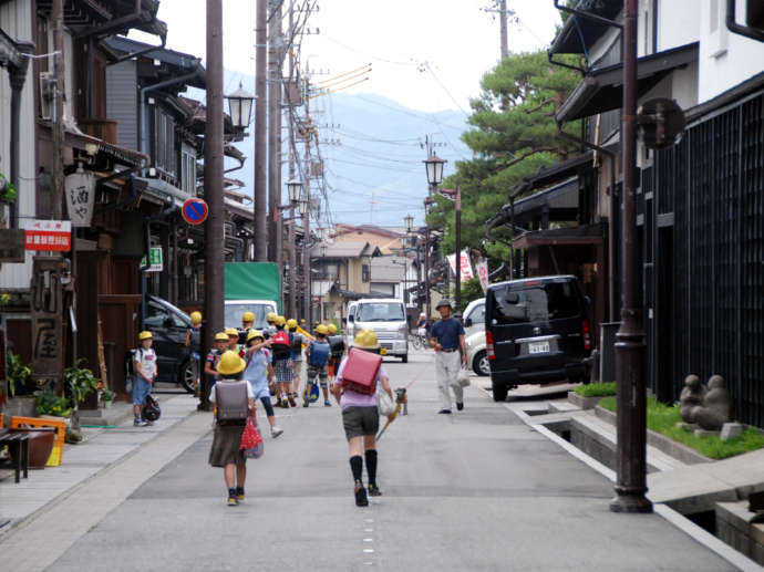 ほどよい観光地の飛騨市