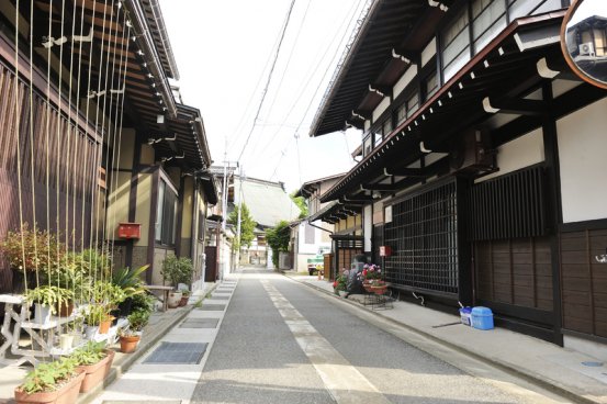 飛騨市の歴史ある町並み