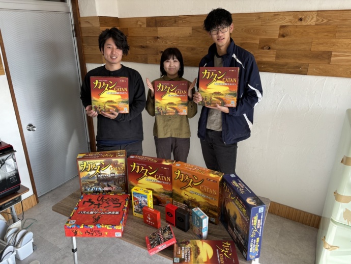 集いの社にあるボードゲーム