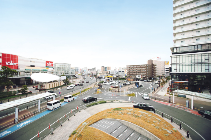 刈谷市の刈谷駅前