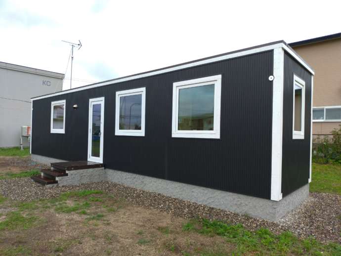 森町のお試し移住住宅の外観