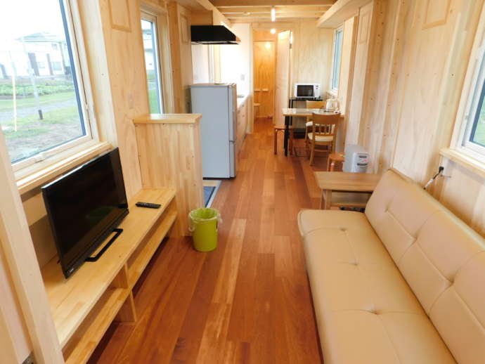 お試し住宅の内観・全体