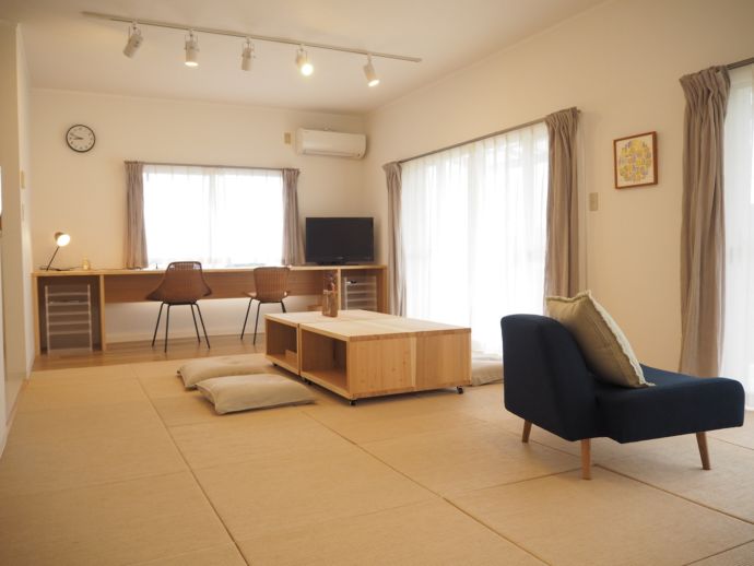 移住促進住宅の室内
