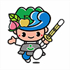 錦町のマスコットキャラクター錦太郎(きんたろう)