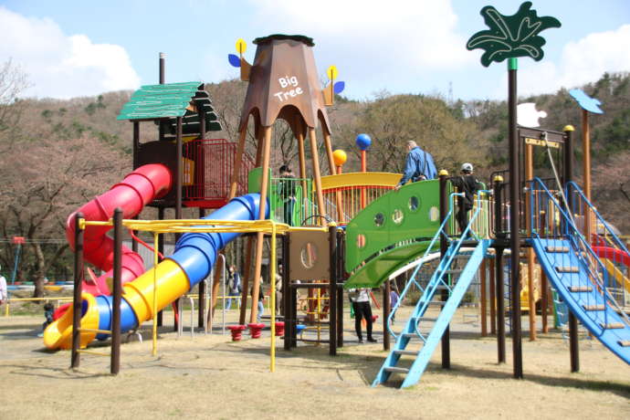 樽ケ橋遊園の大型遊具