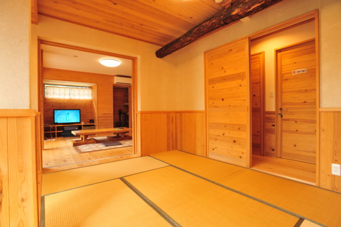 ときがわ町のお試し住宅:やまんなかの内観