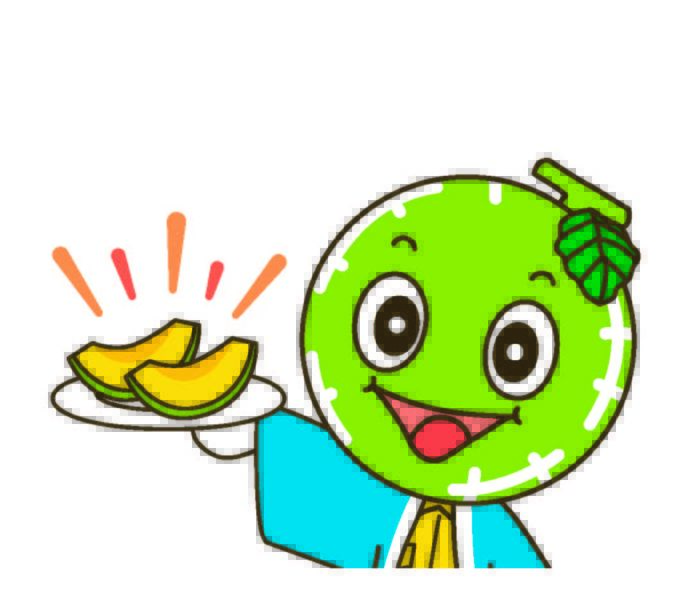 北海道月形町のマスコットキャラクターベルデくん