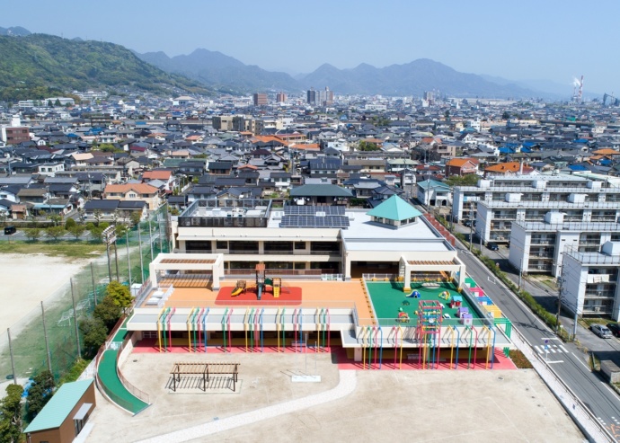 和木こども園の全景
