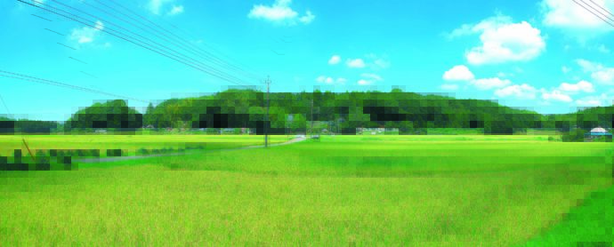 寝釈迦(お釈迦様が寝ているように見える自然の風景)