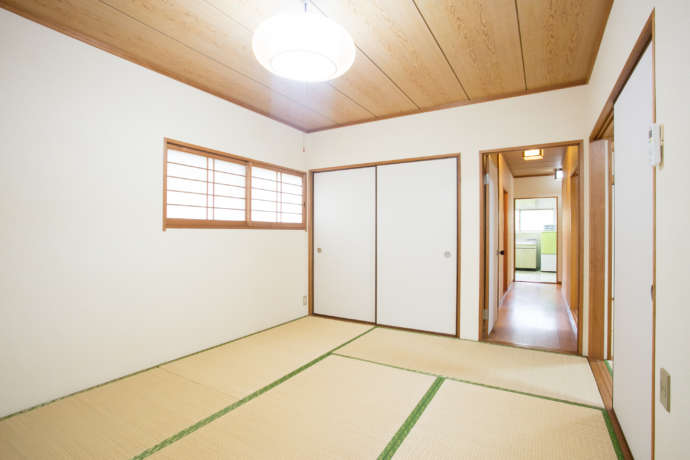 矢掛町のお試し住宅の内観:畳の部屋