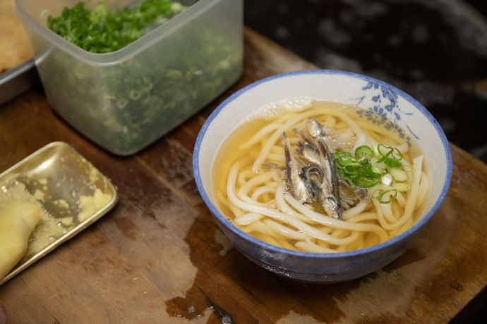 善通寺市の讃岐うどん