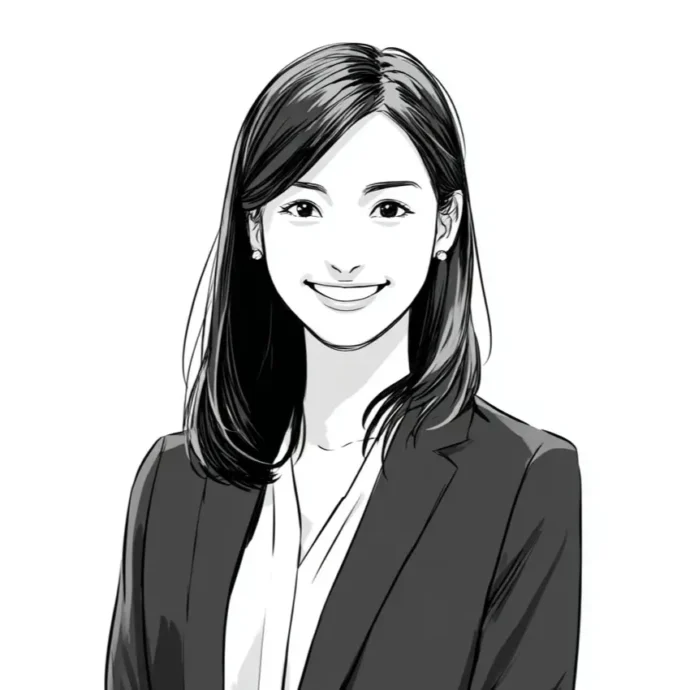 坂出市役所の中山春香さんのイラスト